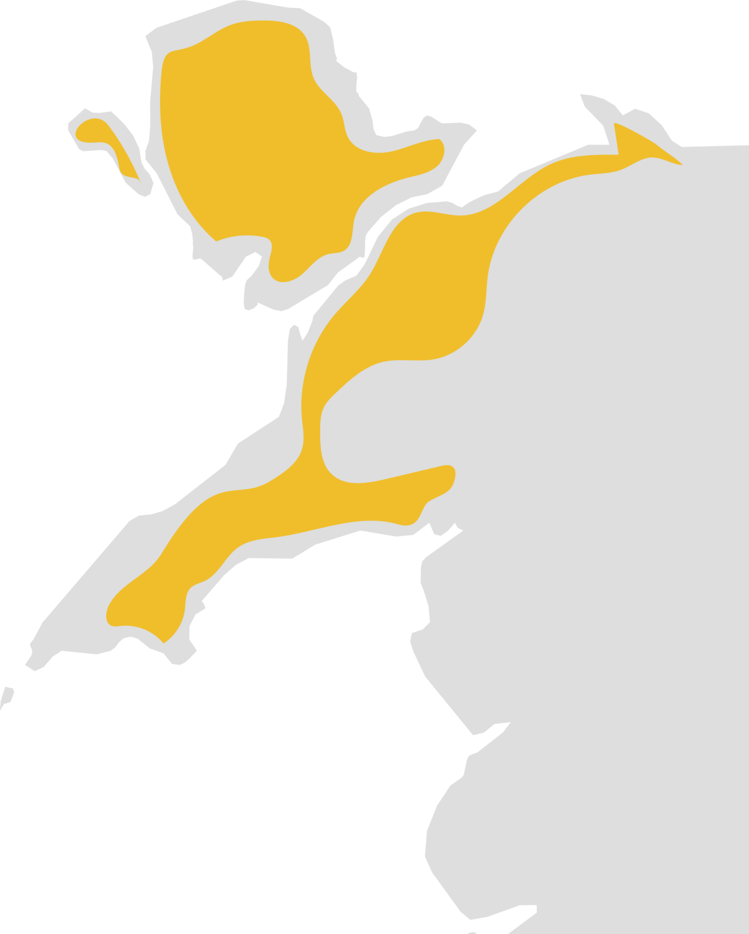Map of Gwynedd